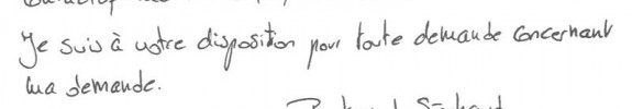 demande